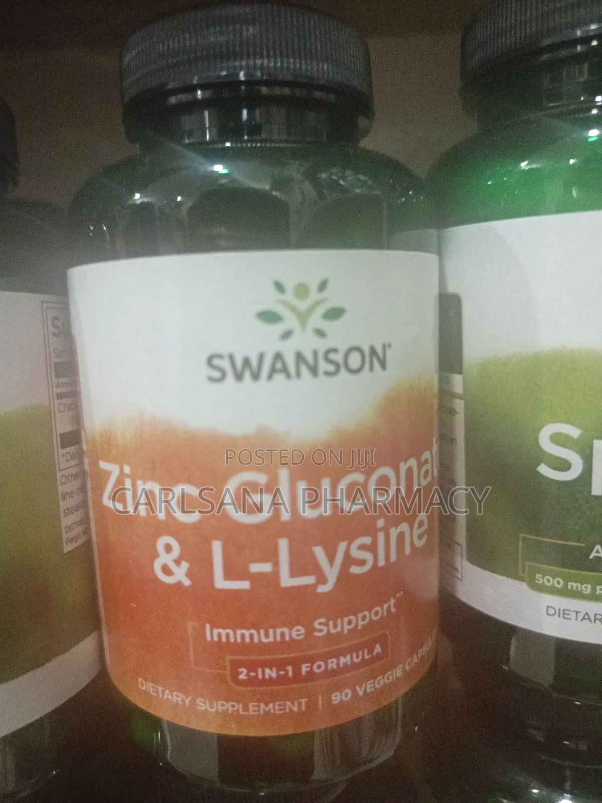 Swanson Zinc Gluconate and L Lysine