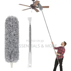 Microfiber Cobweb Remover/ Duster With Extension Pole