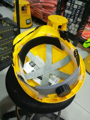 Safety Joggers Yellow Heavy Duty Helmet