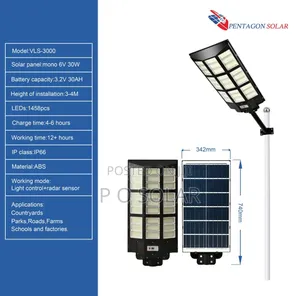 2500w All in One Solar Street Light