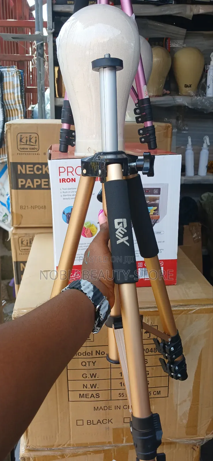 Gex Professional Tripod Wig Stand