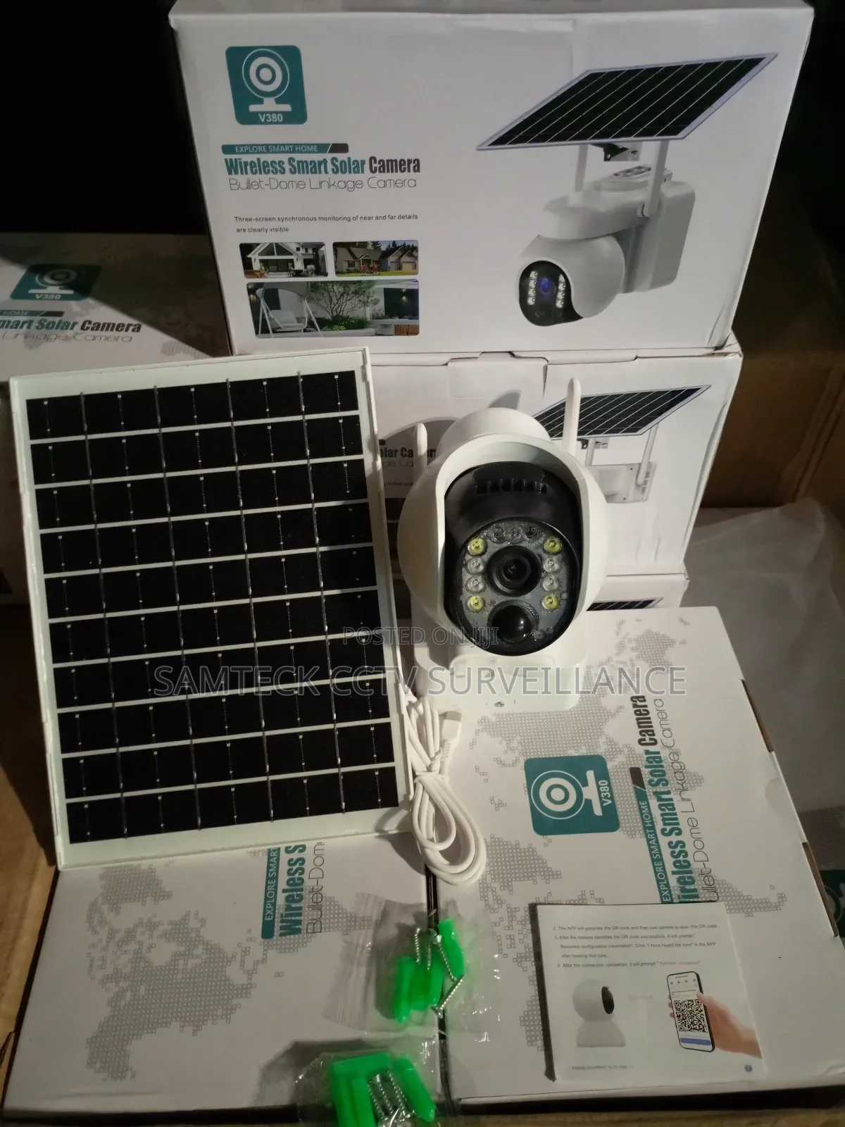 Wireless Smart Solar Wifi Camera