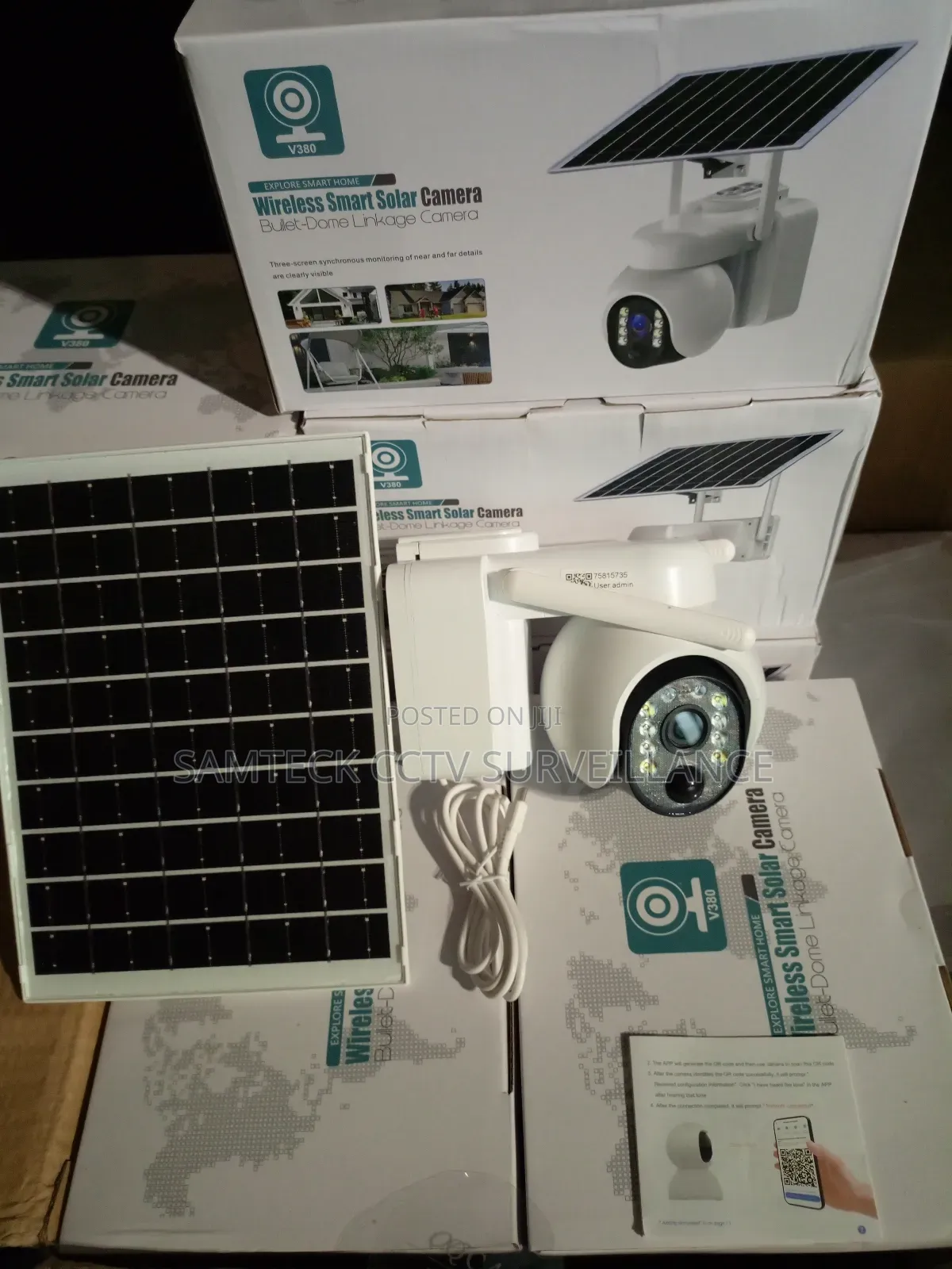 Wireless Smart Solar Wifi Camera