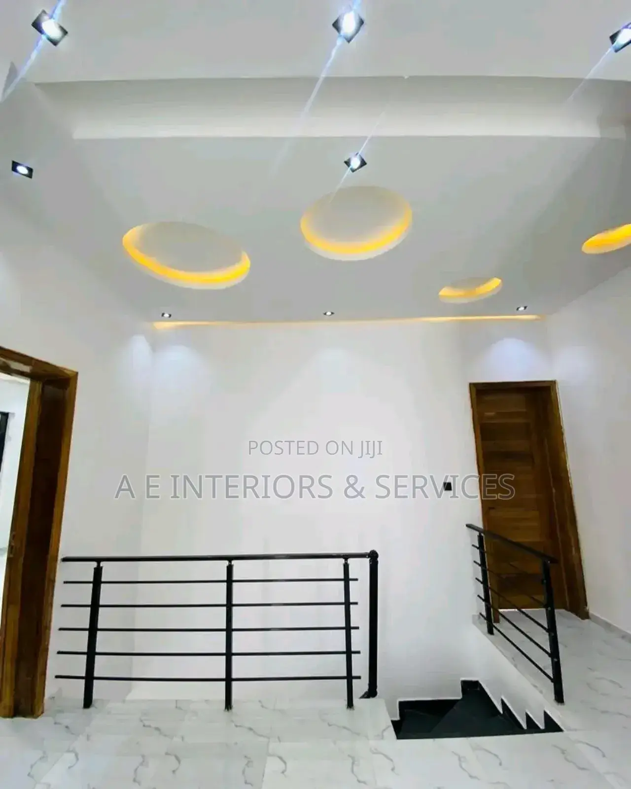 Unique Pop Ceilings, Console Wall Skimming Interior Design