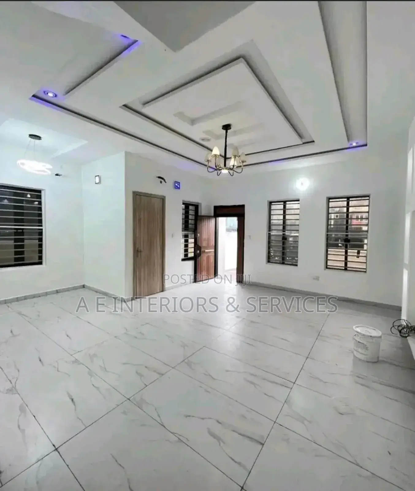 Unique Pop Ceilings, Console Wall Skimming Interior Design