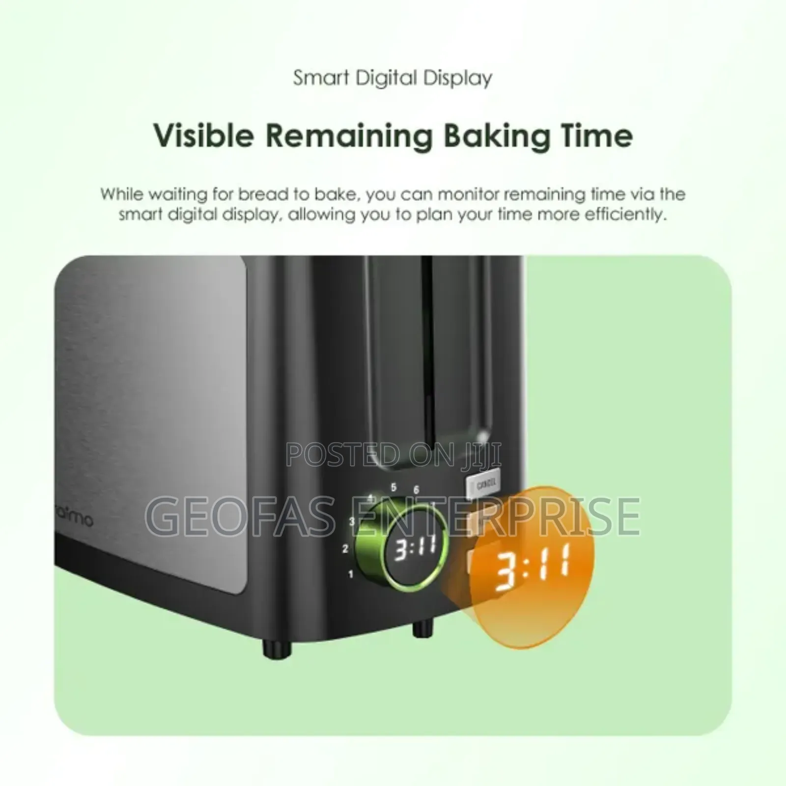Oraimo Smart Professional 950W Toaster