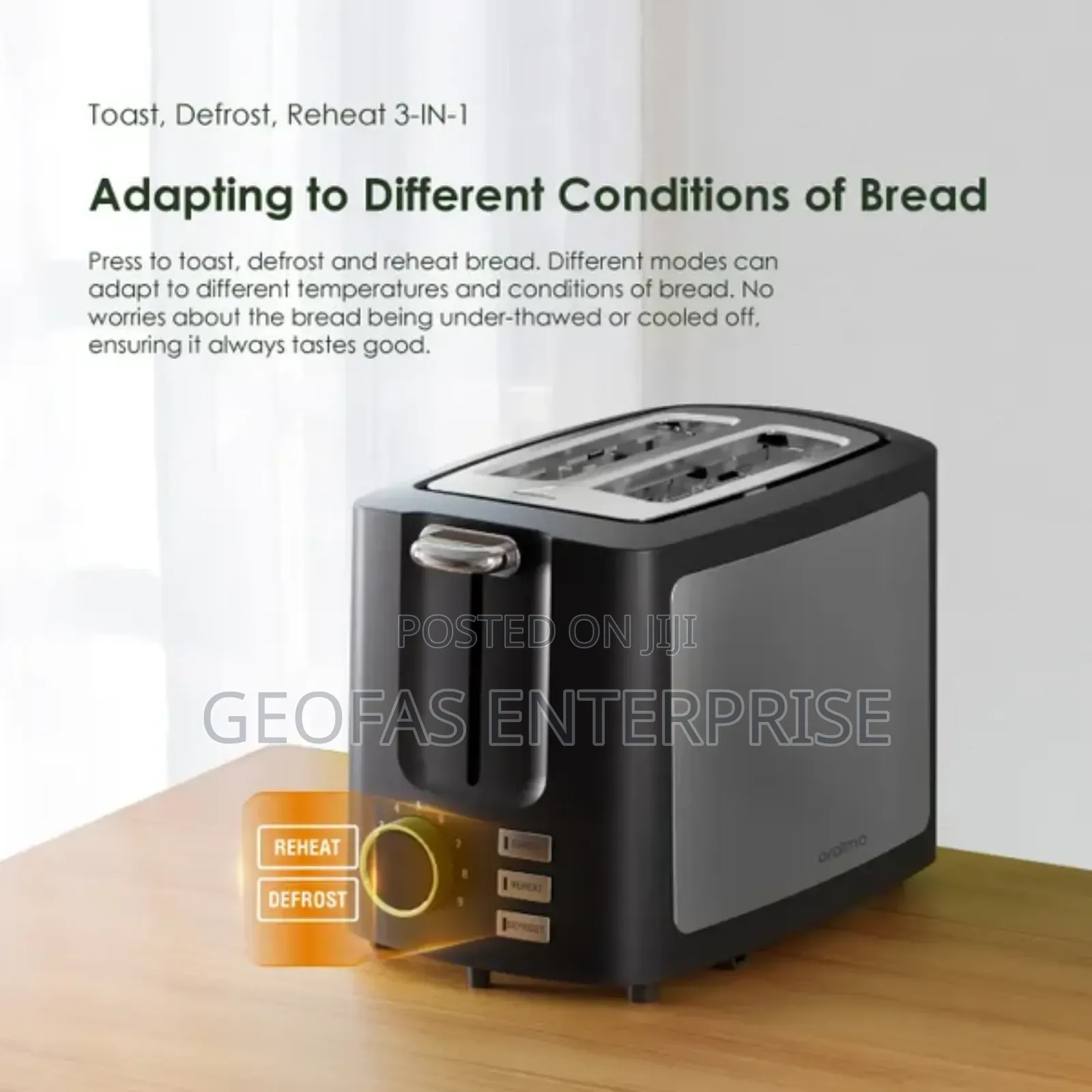 Oraimo Smart Professional 950W Toaster