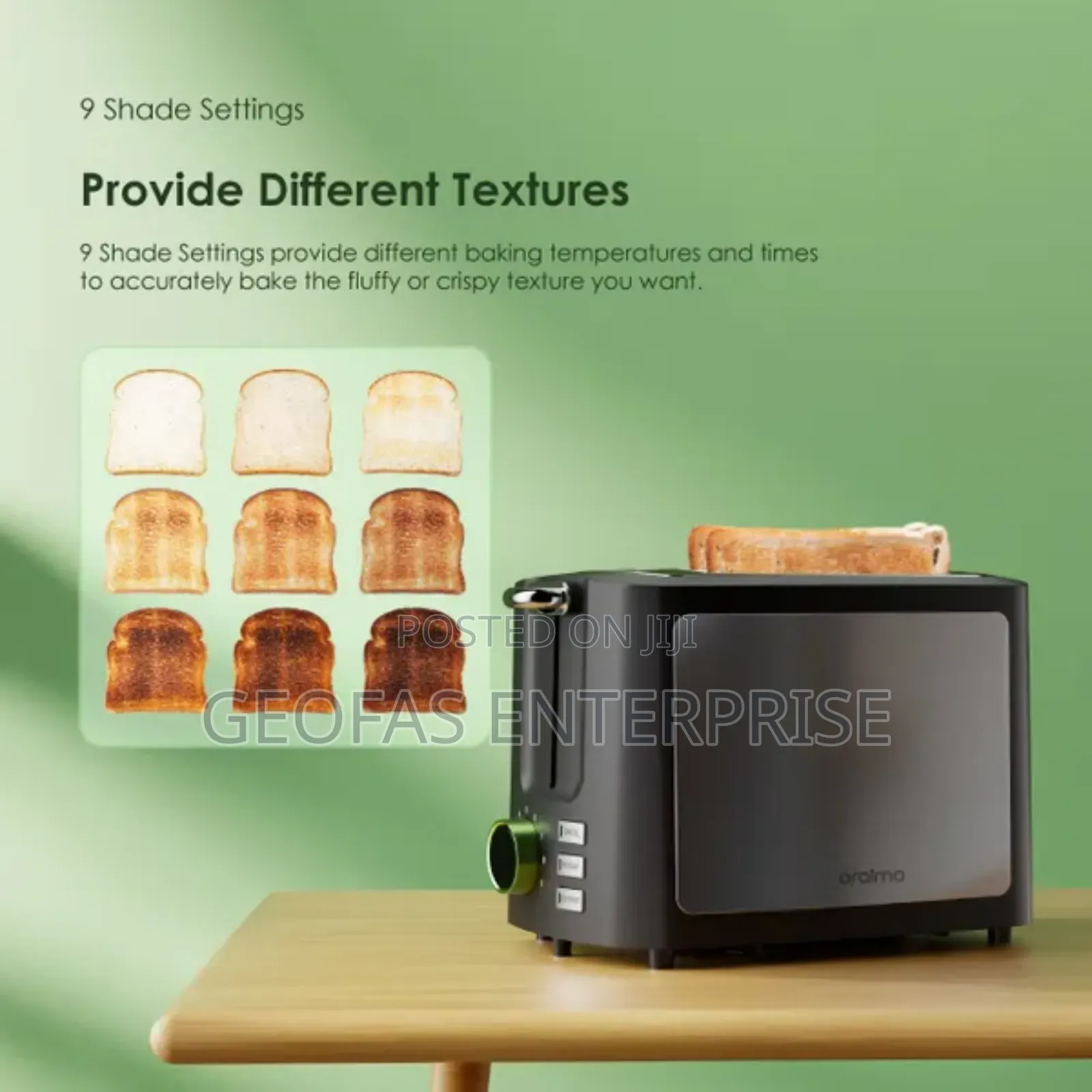 Oraimo Smart Professional 950W Toaster