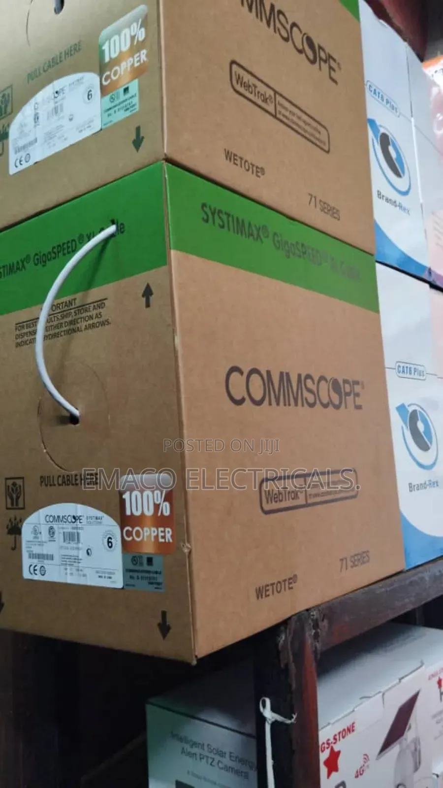 Cat 6 Network Copper Indoor and Outdoor Cable