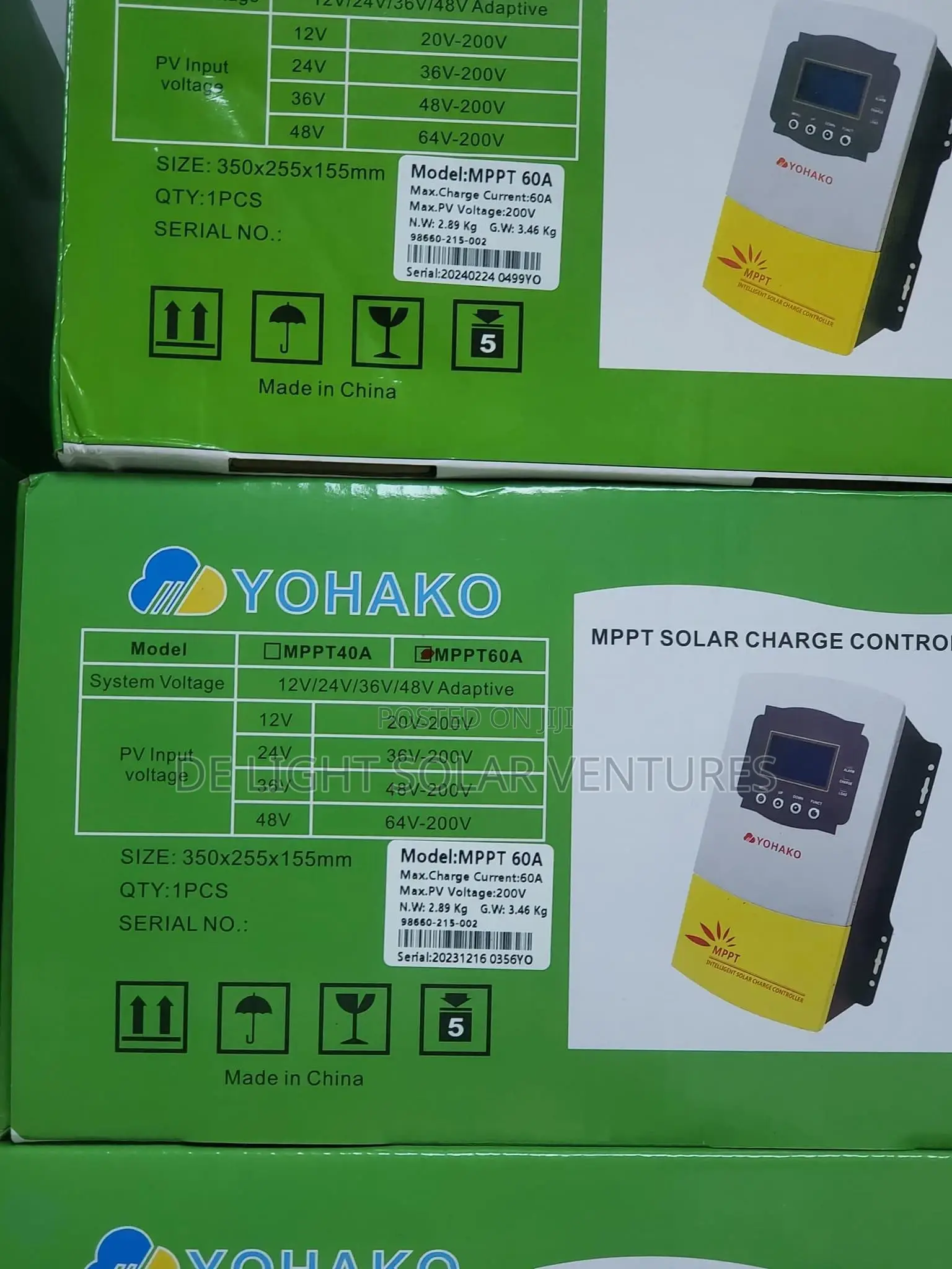 Yohako 60A MPPT Solar Charge Controller