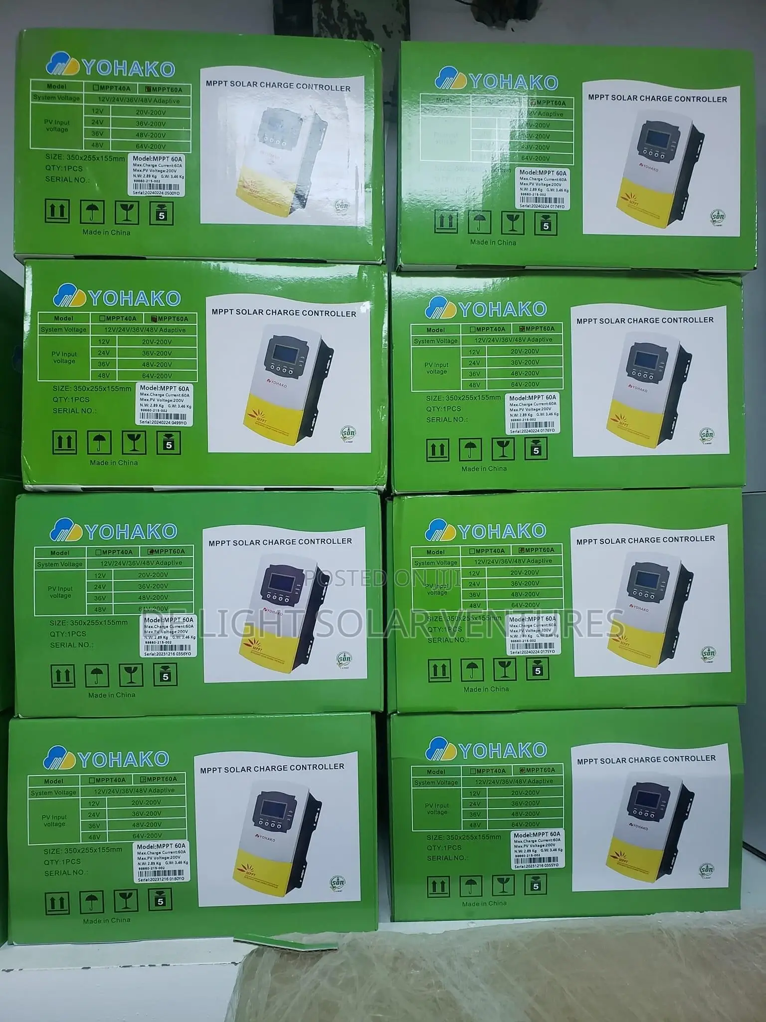Yohako 60A MPPT Solar Charge Controller