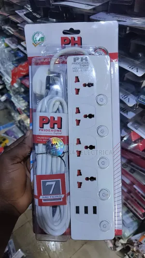 4ways Extension Socket With USB CHARGER