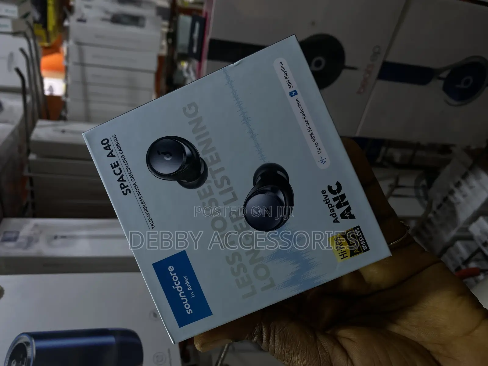 Anker Soundcore Space A40 Auto-Adjustable Wireless Earbuds