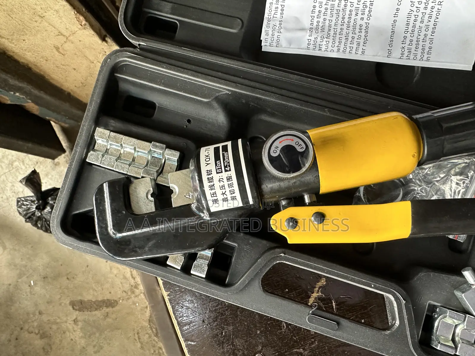 New Hydraulic Cable Lock 4-70mm