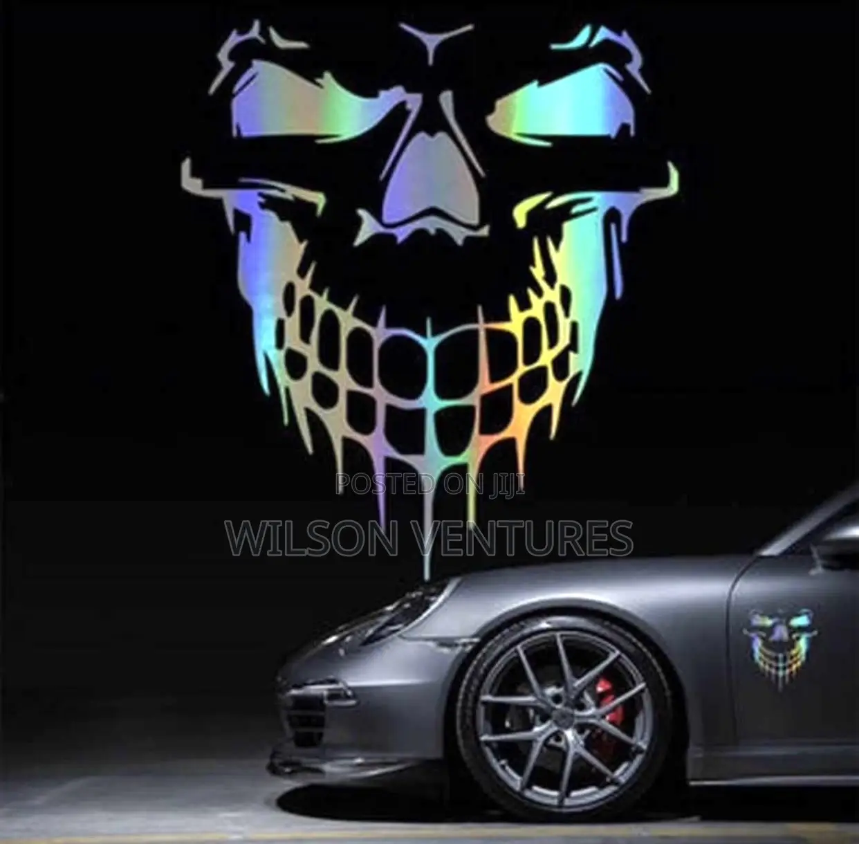 Skull Sticker