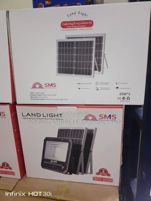 300W SMS Solar Flood Lamp Light