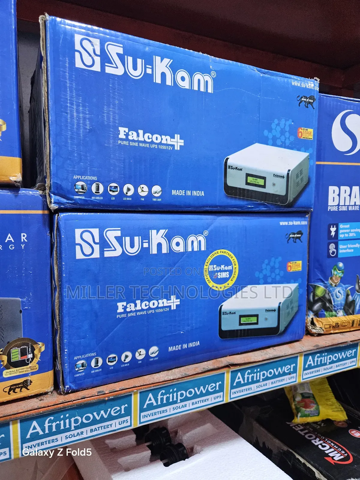 Sukam Inverter 1kva 12v
