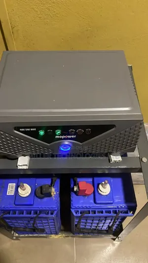 Haustrom Tubular Battery to Power Fridge Installed