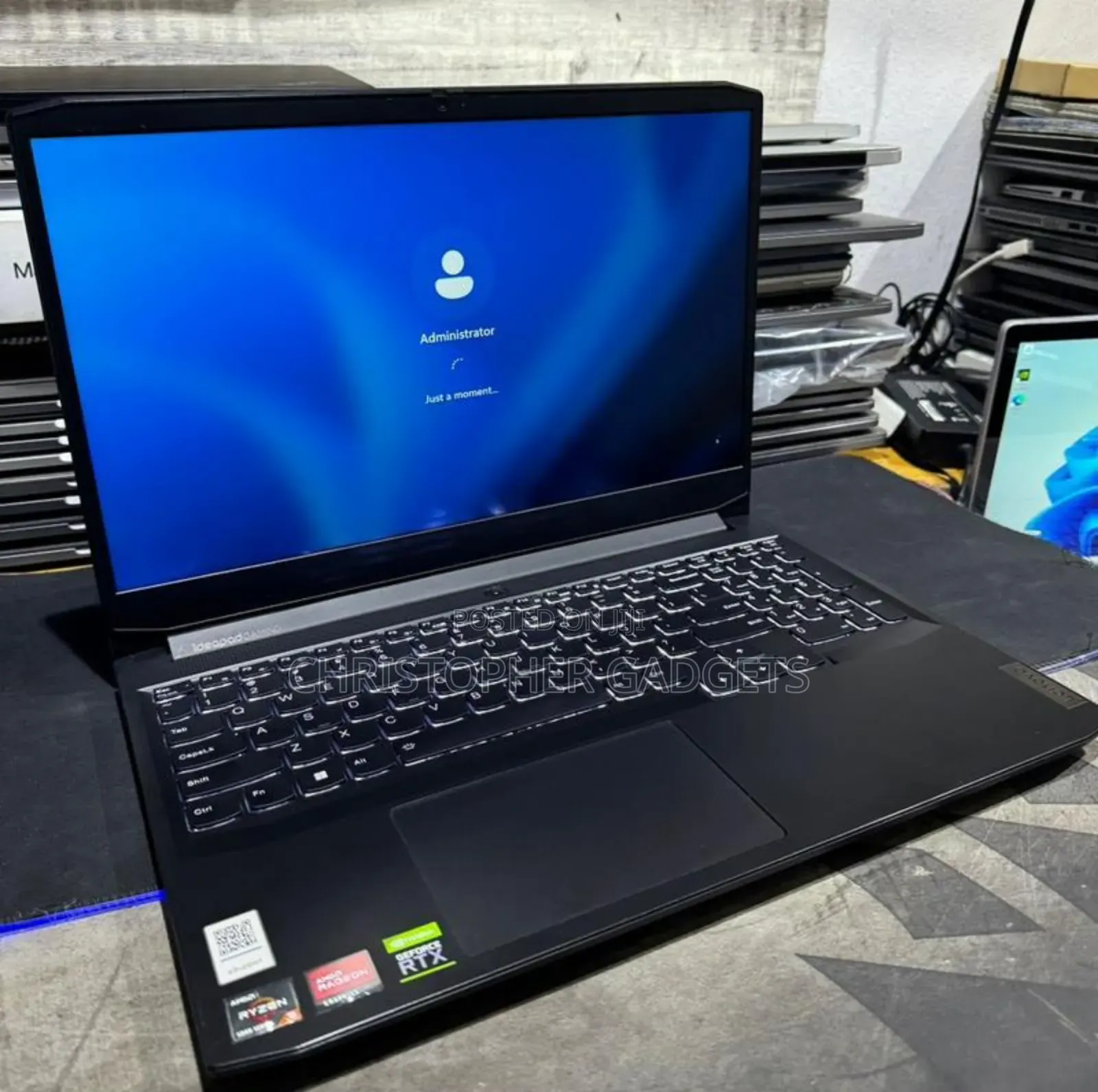 New Laptop Lenovo Ideapad Gaming 3 16GB AMD Ryzen 5 SSD 256GB