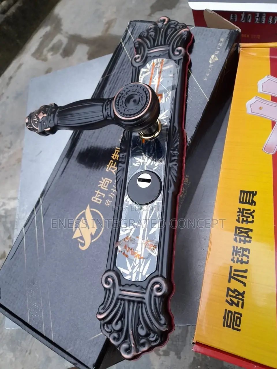 Imported Panel Security Door Handle