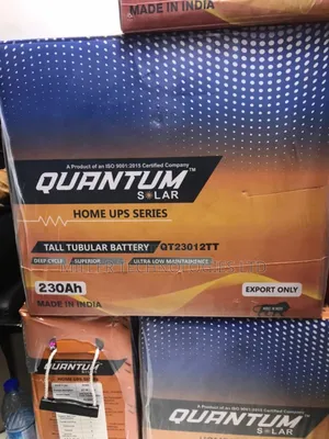 Quantum Tubular Battry 220ah 12V