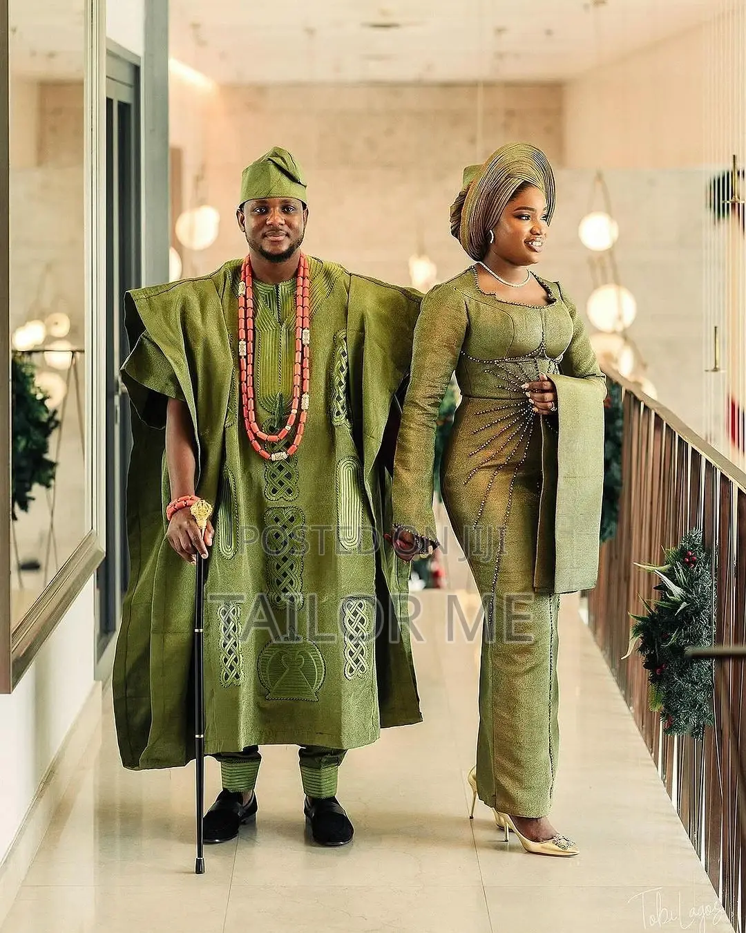 Classic Aso-Oke Agbada Bespoke for Kings