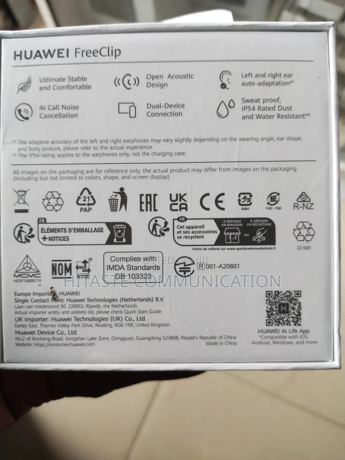 Huawei Freeclip