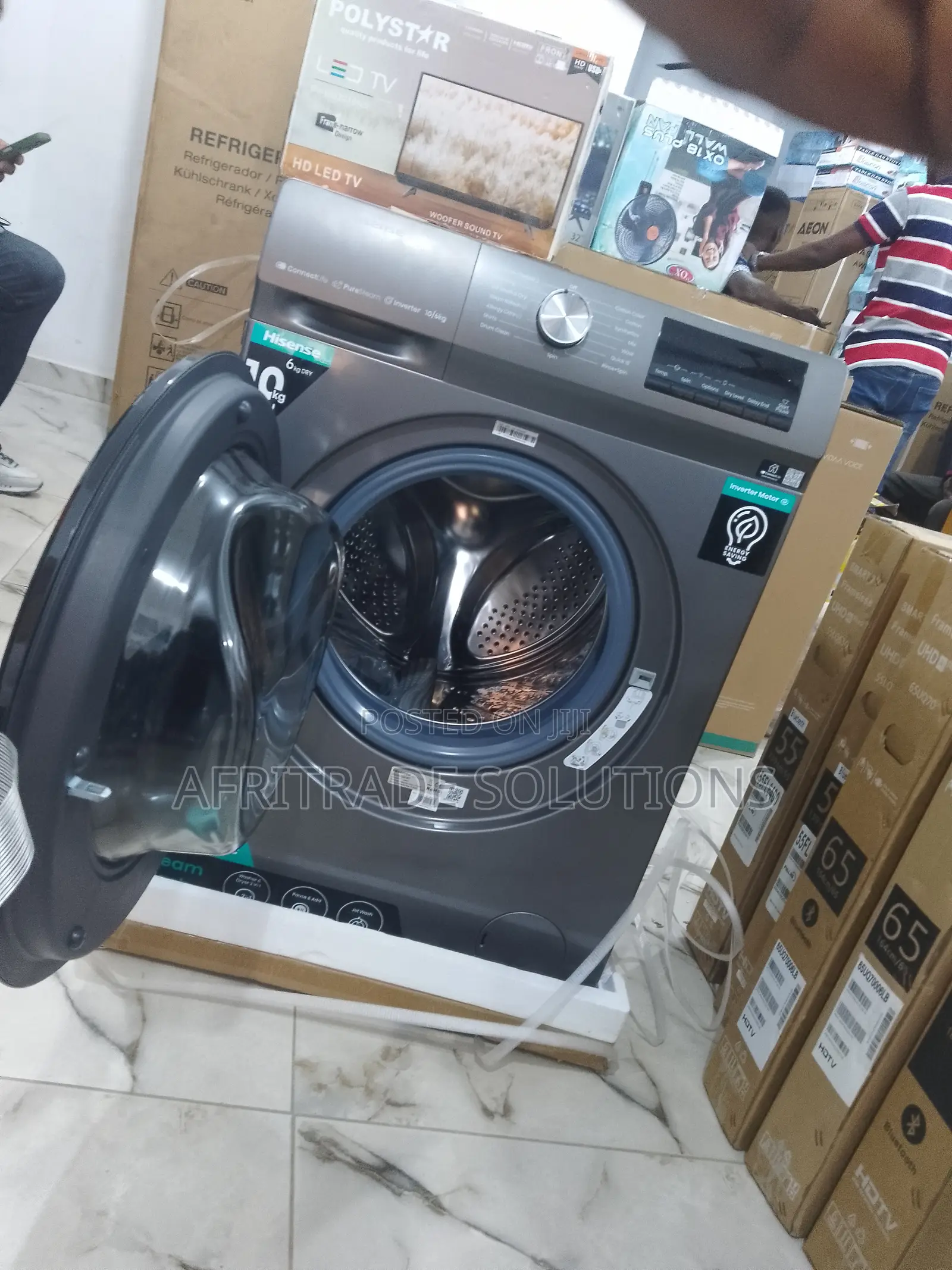 Hisense 10kg Automatic Washing Machine- Pause Add Function