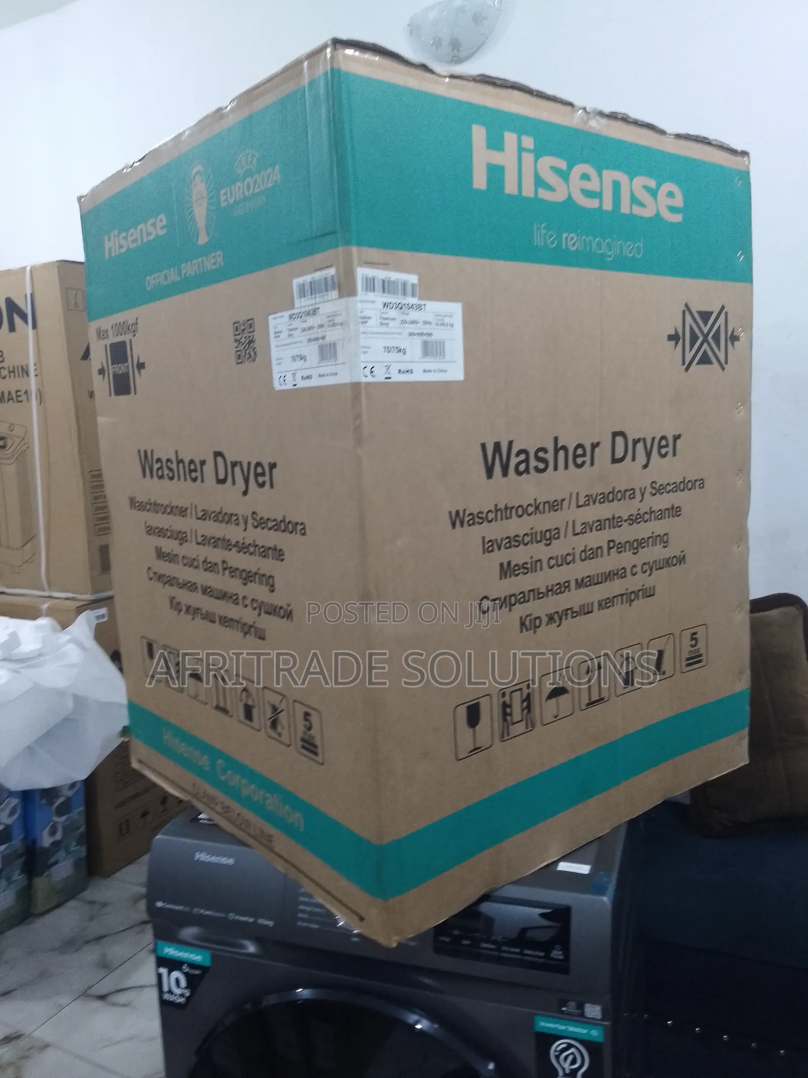 Hisense 10kg Automatic Washing Machine- Pause Add Function