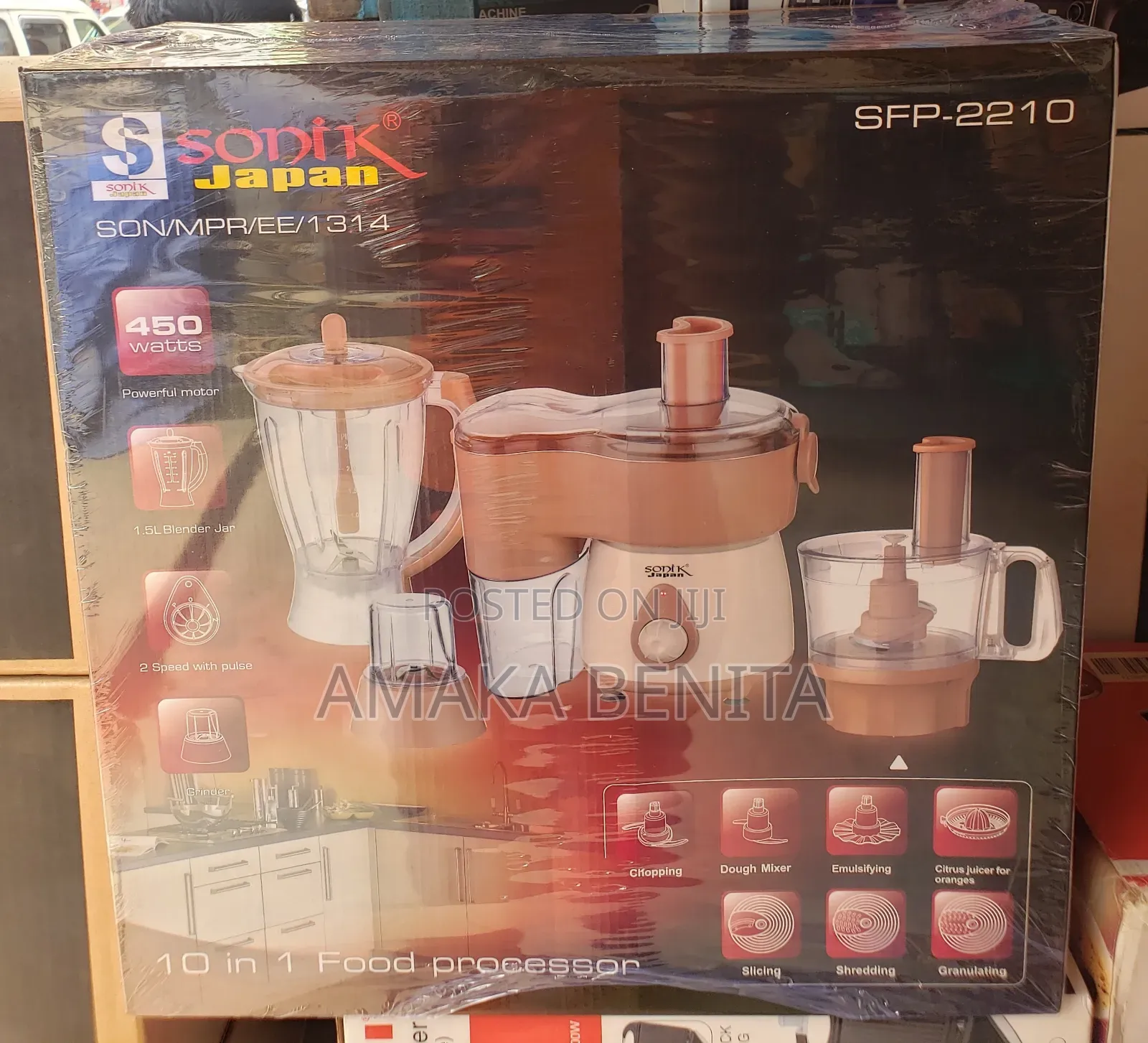 Sonik Food Processor 10 in 1