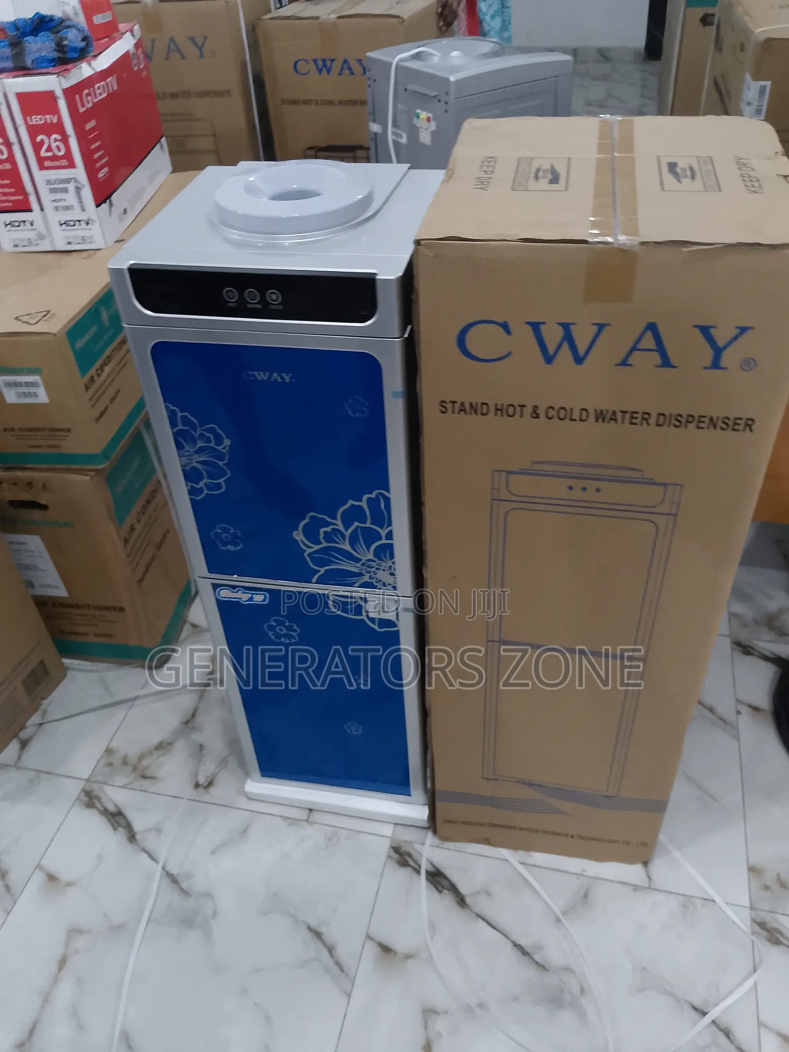 100% Cway Double Door With Refrigerator Water Dispenser