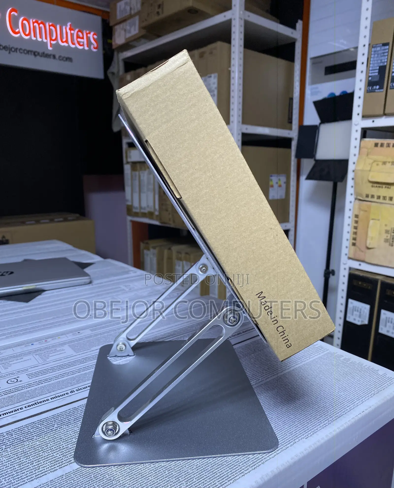 Metal Foldable Laptop Stand