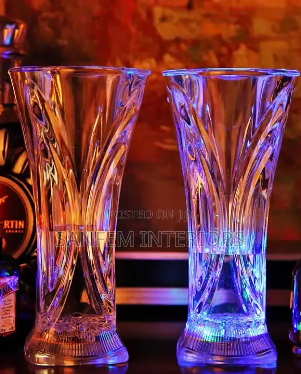 Colorful Led Glass Flash Cup