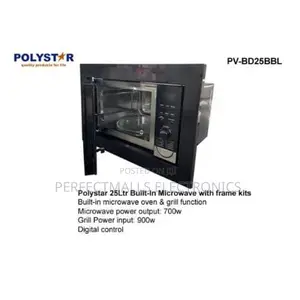Polystar 25litre Built in Microwave Oven Pv-Bd25bbl