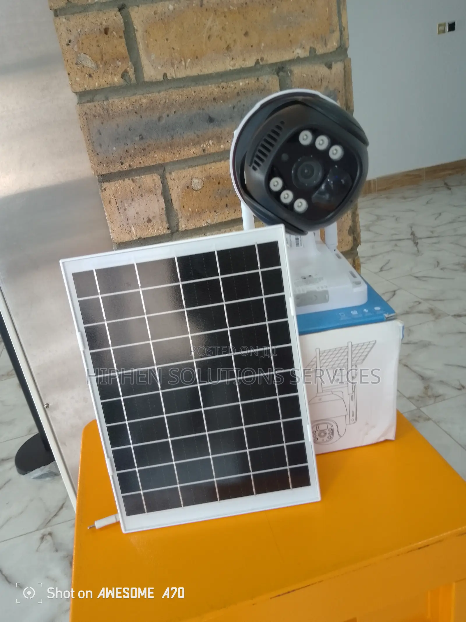 4G LTE Solar Surveillance Camera