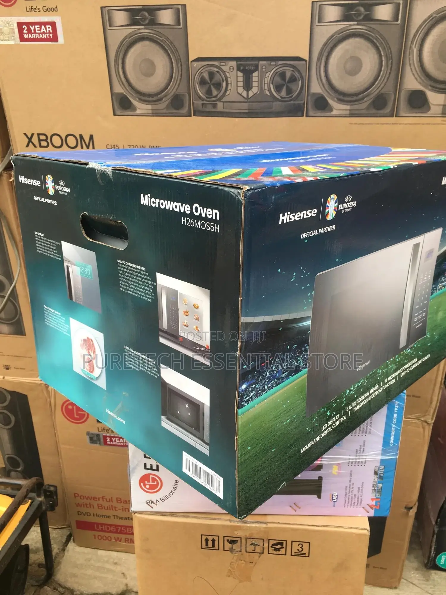New Hisense Microwave 26liters Digital Silver