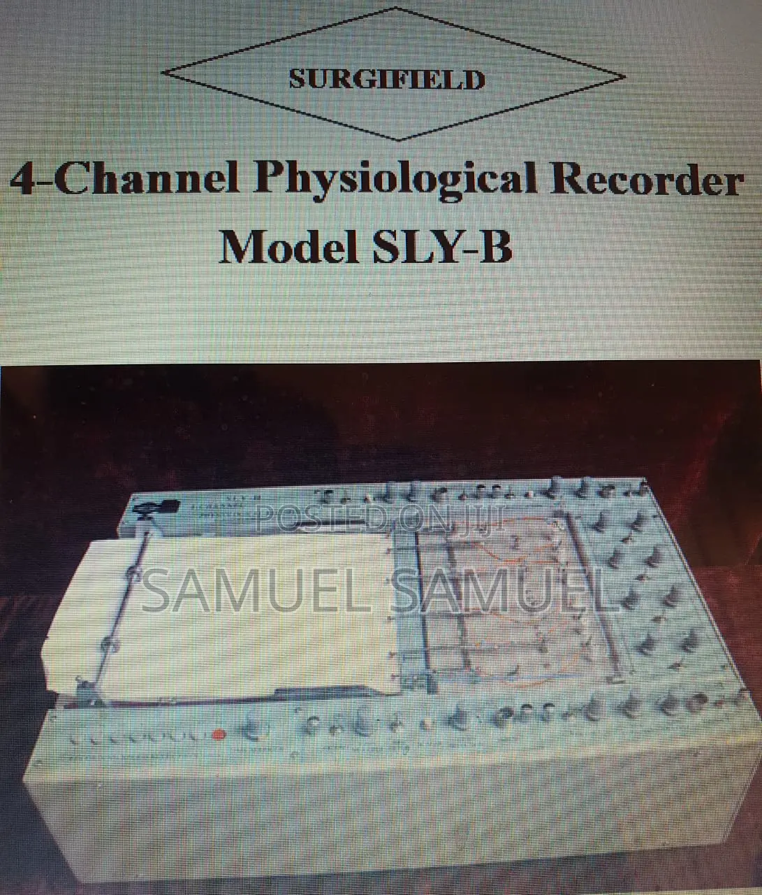 4-Channel Physiological Recoder
