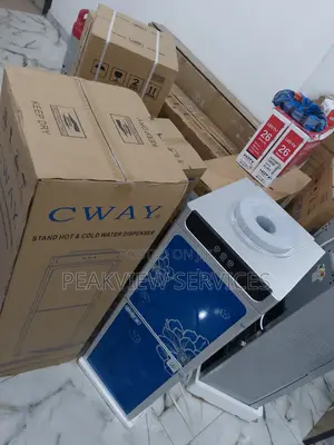 The Cway Water Dispenser Double Door With Refrigerator