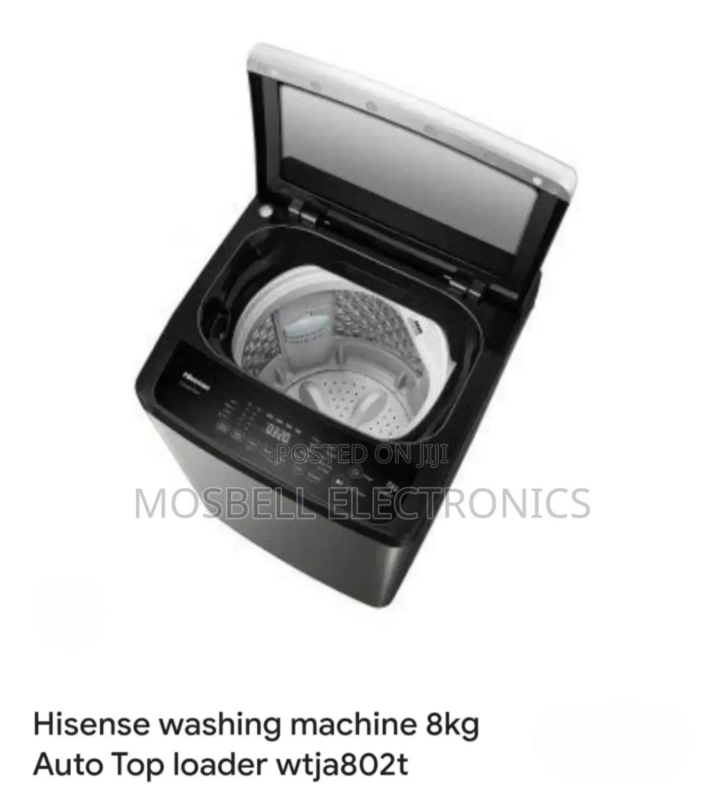 New 8kg Hisense Topload Automatic Washing Machine