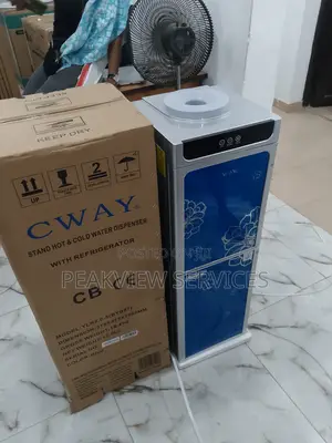 The Improved Cway Double Door Water Dispenser With Fridge