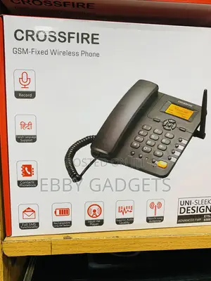 Crossfire Dual SIM GSM-Fixed Wireless Landline Phone With FM
