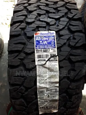 33*12.50R17 Bf Good Rich Tyre