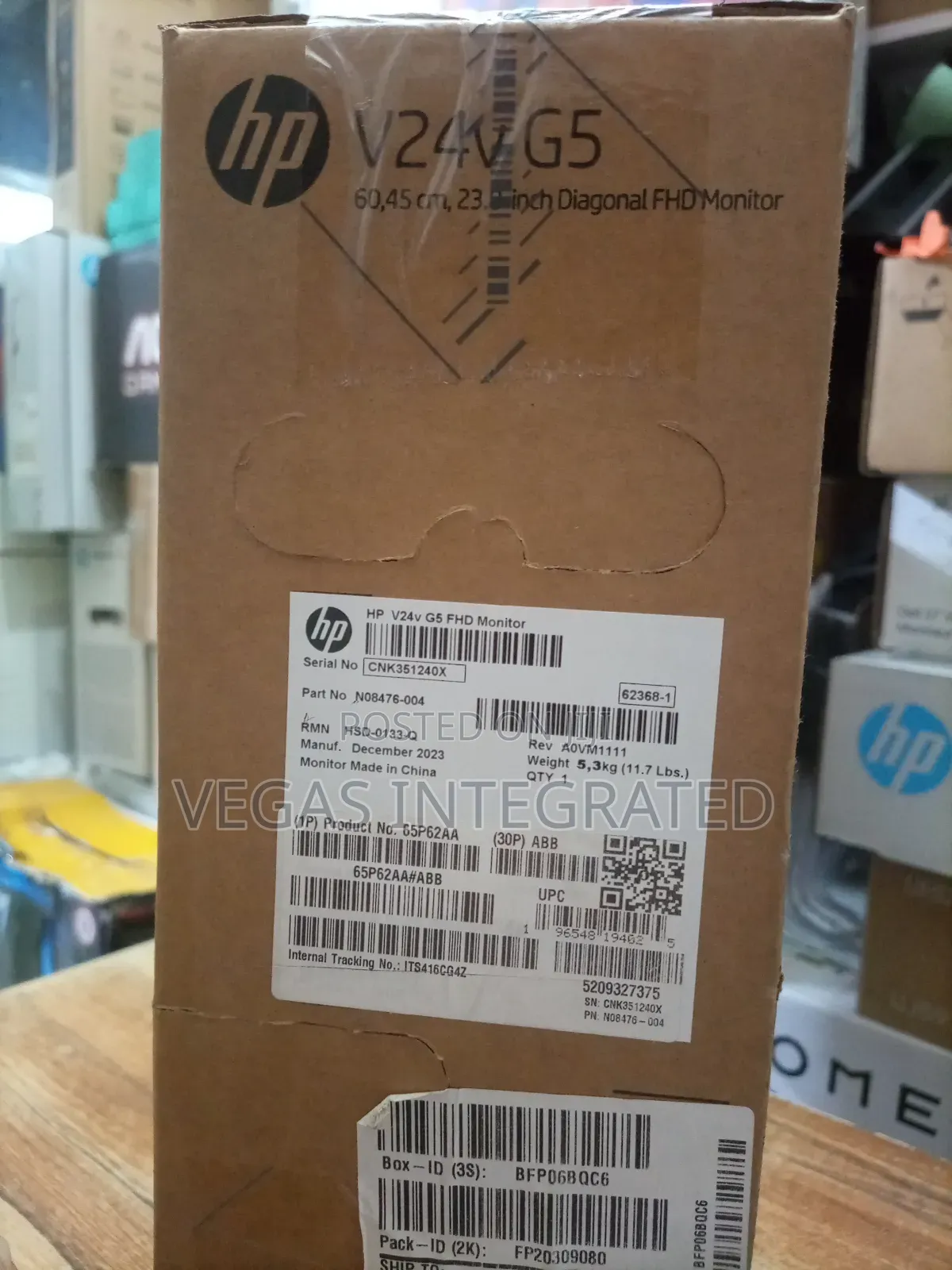 Hp V24v G5 FHD Monitor