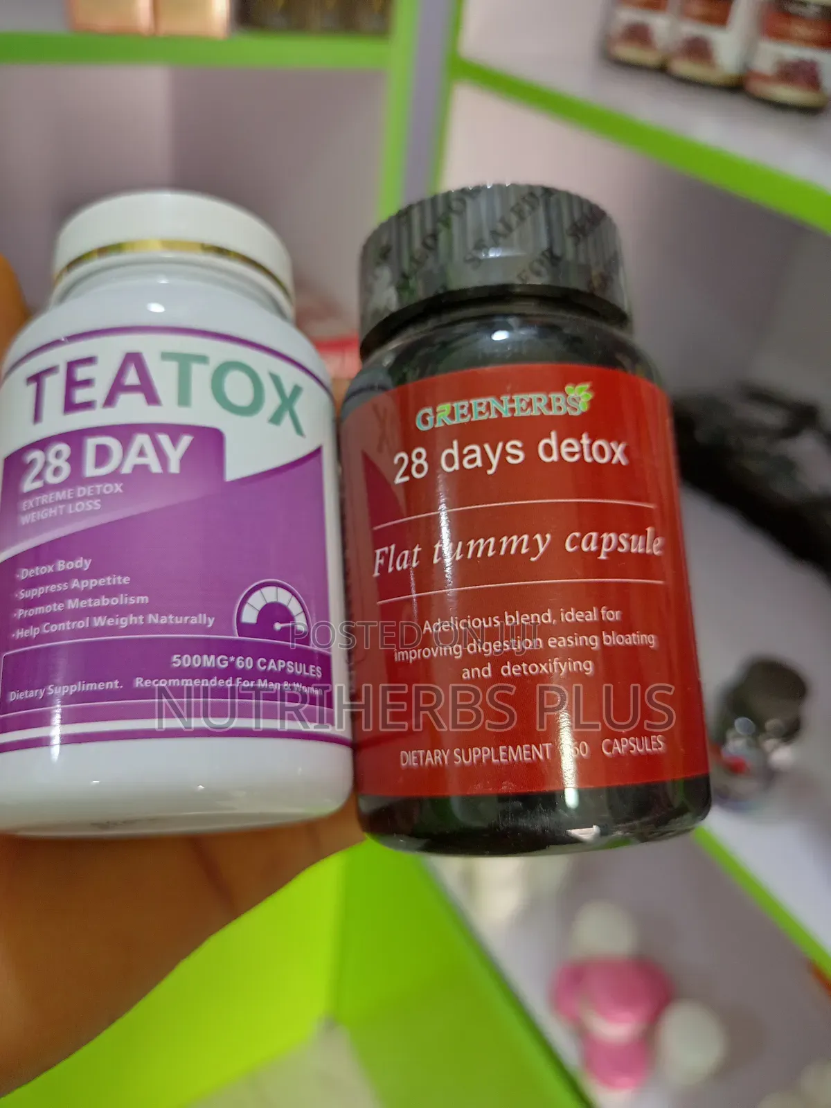 Teatox 28 Day + 28days Flat Tummy 60 Capsule