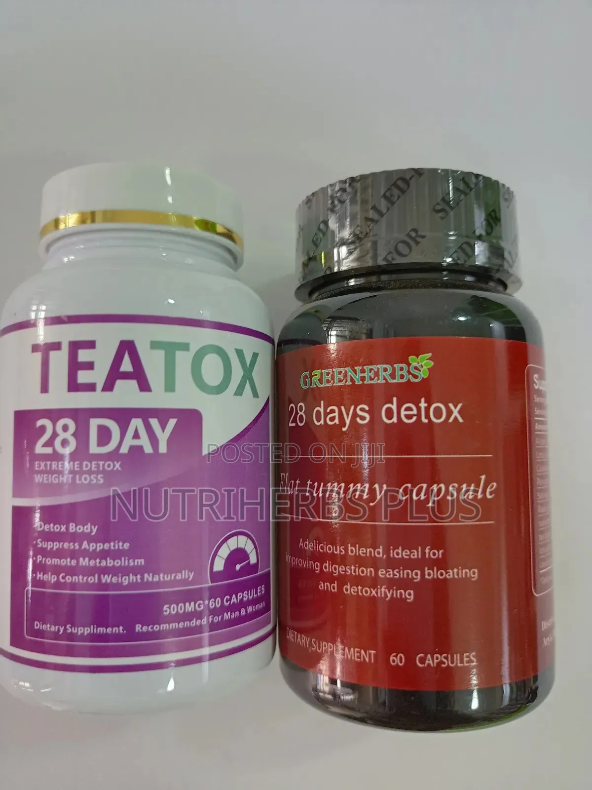 Teatox 28 Day + 28days Flat Tummy 60 Capsule