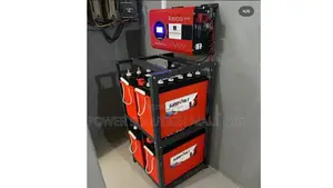 8kva/48v Grovolt Inverter + 4xsuper Batteries and Panels