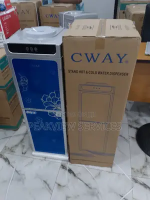 The Premium Cway Double Door Water Dispenser With Fridge