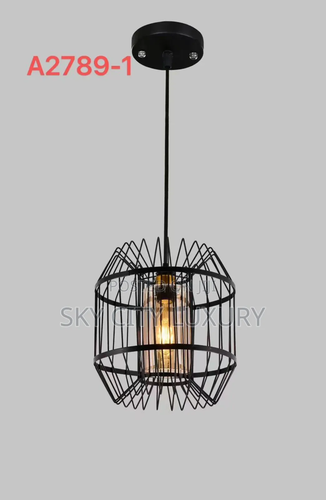 Bamboo Hanging Lamp Light