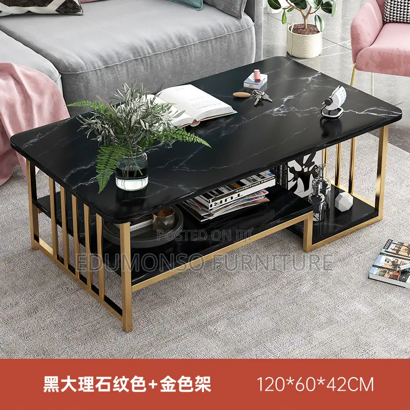 Coffee Table Faux Black