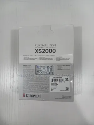 4tb Kingston Xs2000 External SSD Storage Drive (2000mb/S)